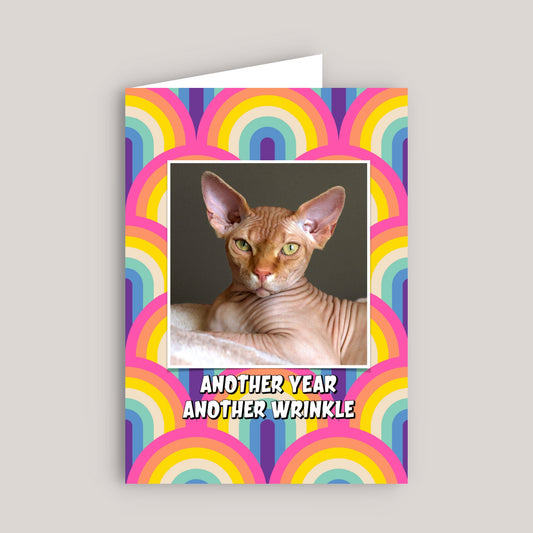 ANOTHER YEAR ANOTHER WRINKLE GREETINGS CARD