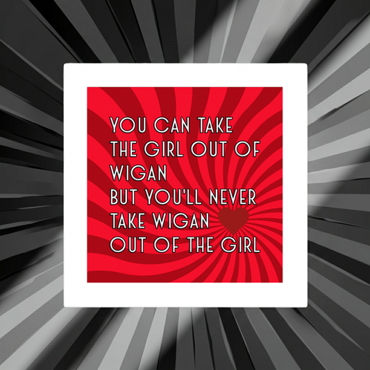 WIGAN GIRL PRINT
