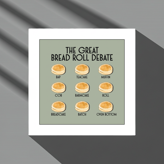 THE GREAT BREAD ROLL DEBATE PRINT