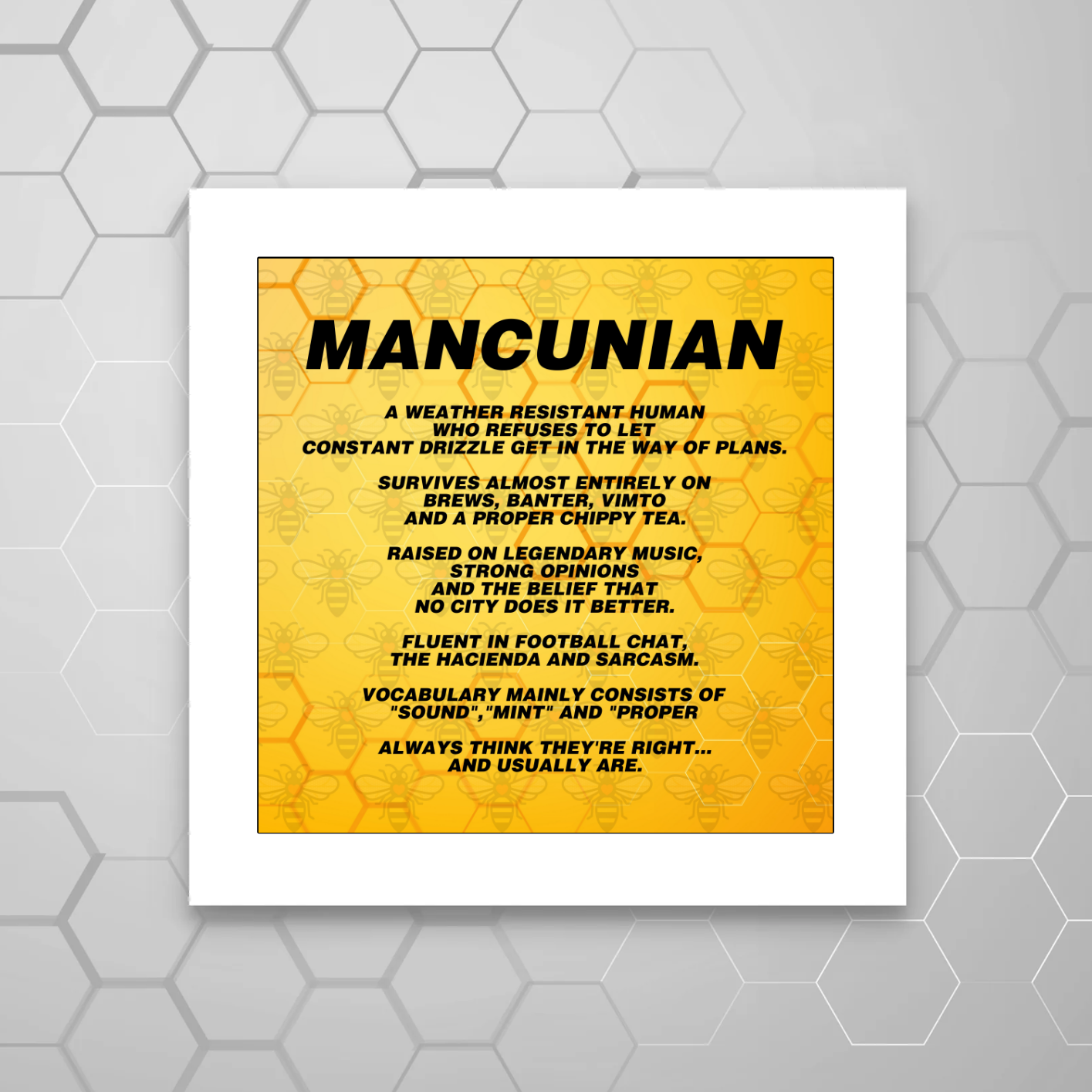 THE MANCUNIAN PRINT