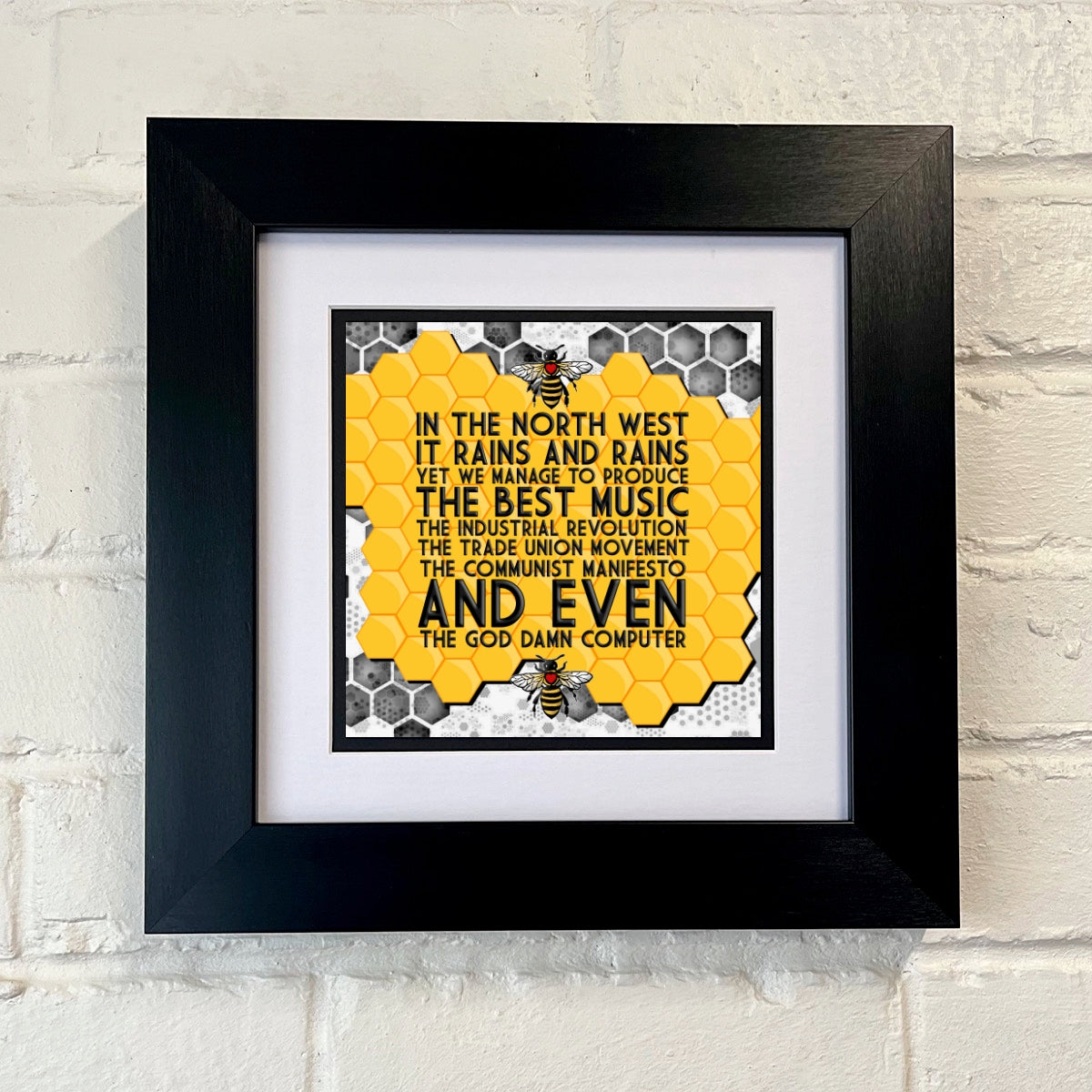 THE NORTH WEST FRAMED PRINT