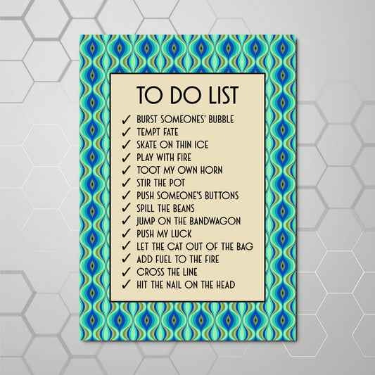 TO DO LIST A4 PRINT