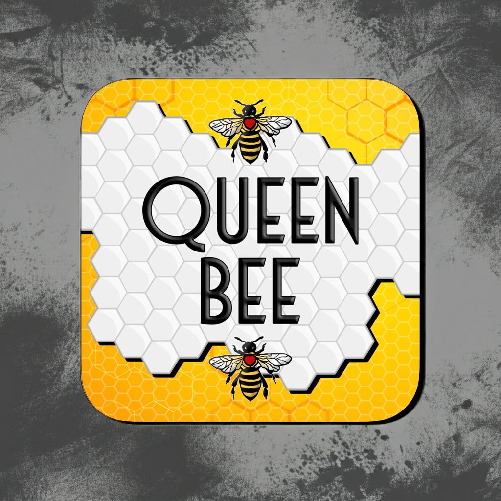QUEEN BEE COASTER