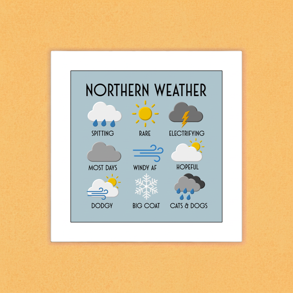 NORTHERN WEATHER PRINT