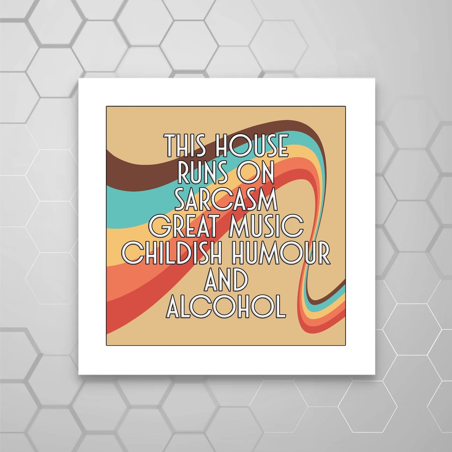 THIS HOUSE PRINT