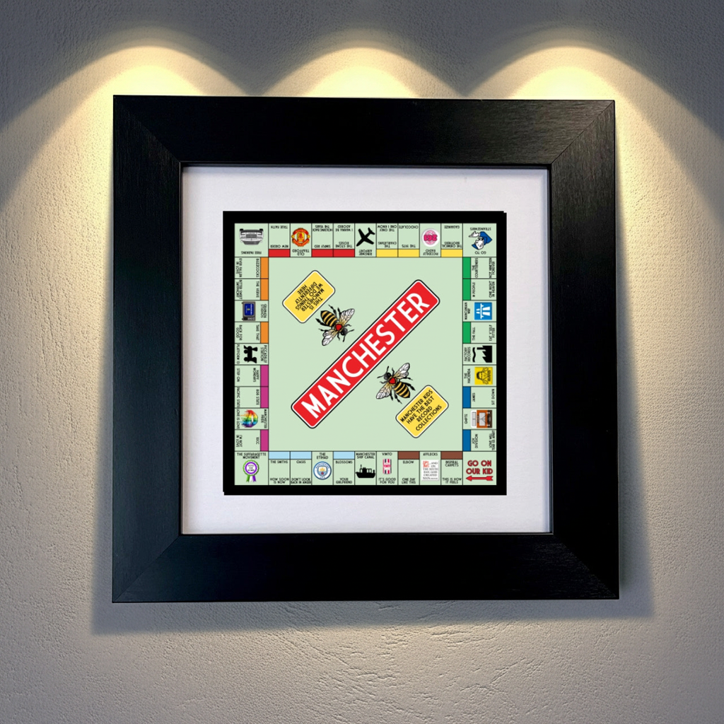 Manchester Framed Print | Manchester Music & City Artwork
