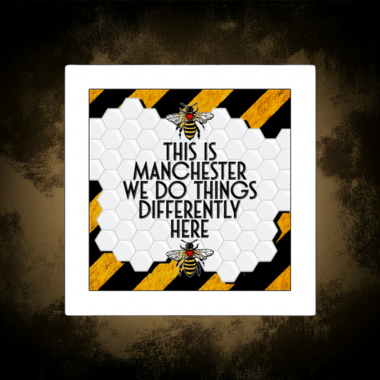 WE DO THINGS DIFFERENTLY HERE PRINT
