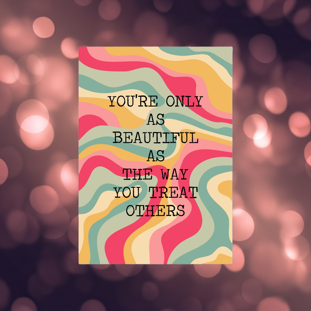 YOU'RE BEAUTIFUL A4 PRINT
