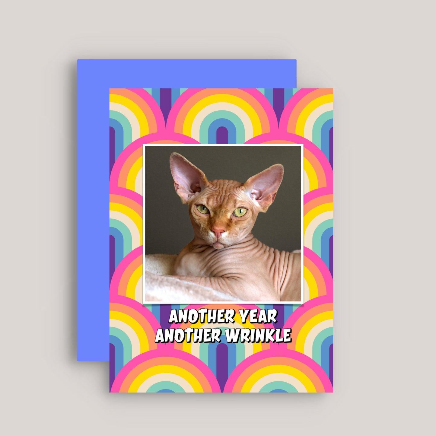 ANOTHER YEAR ANOTHER WRINKLE GREETINGS CARD