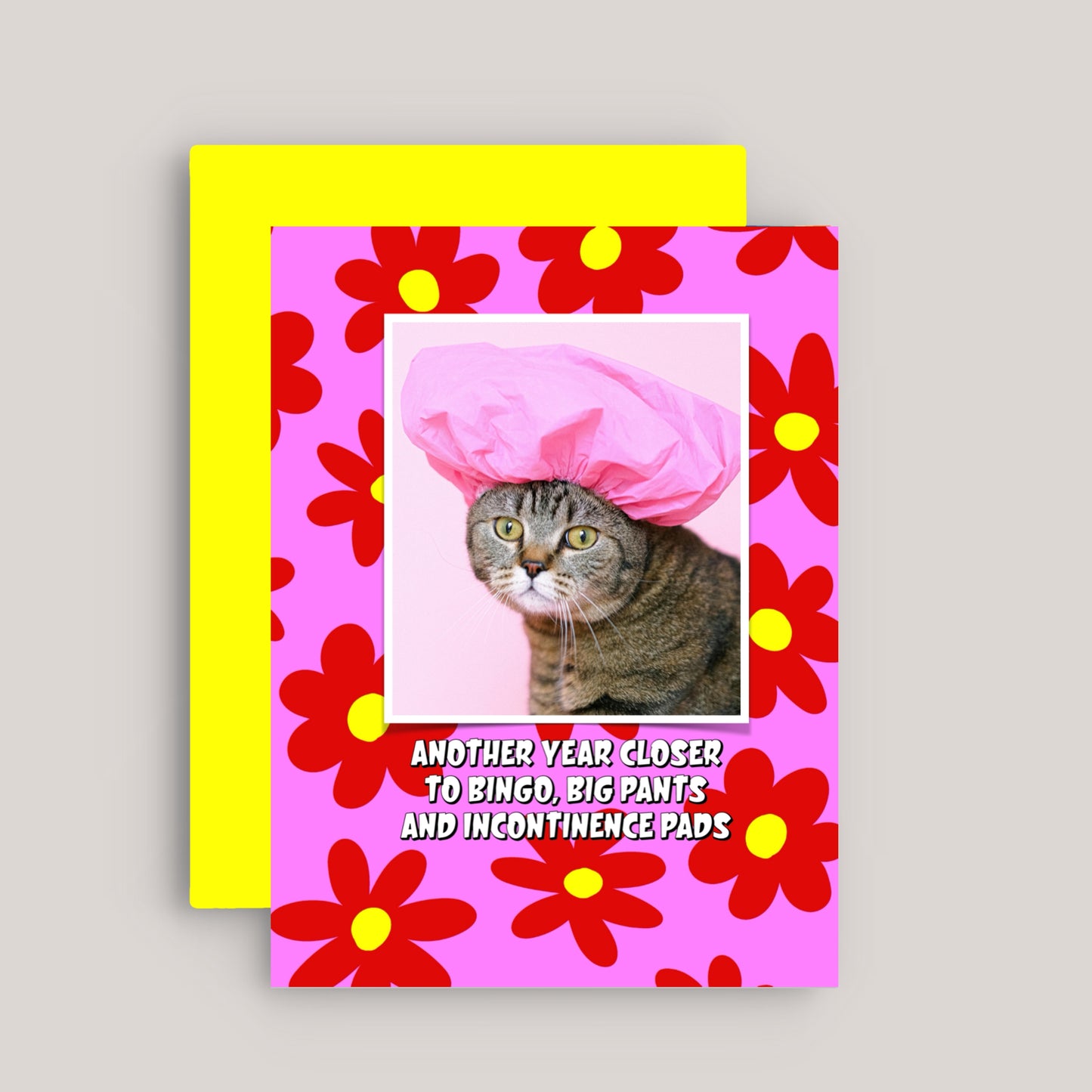 BINGO AND BIG PANTS GREETINGS CARD