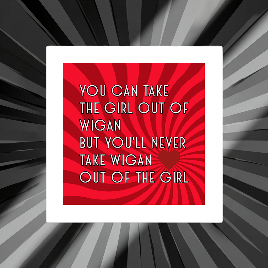 WIGAN GIRL  PRINT