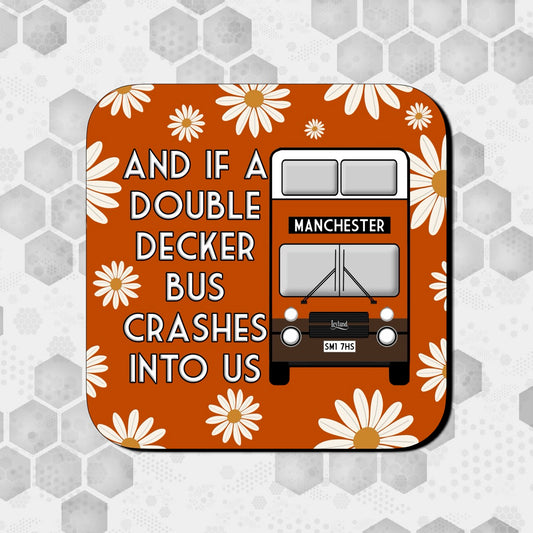 THE SMITHS DOUBLE DECKER BUS COASTER