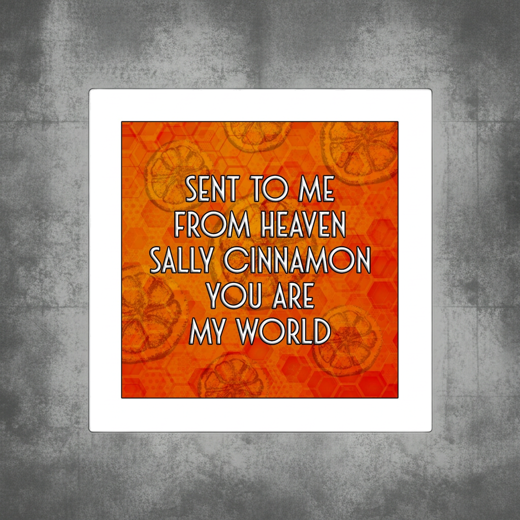 SALLY CINNAMON  PRINT