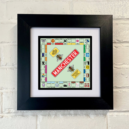 Manchester Framed Print | Manchester Music & City Artwork