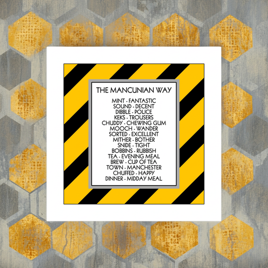 MANCUNIAN WAY PRINT