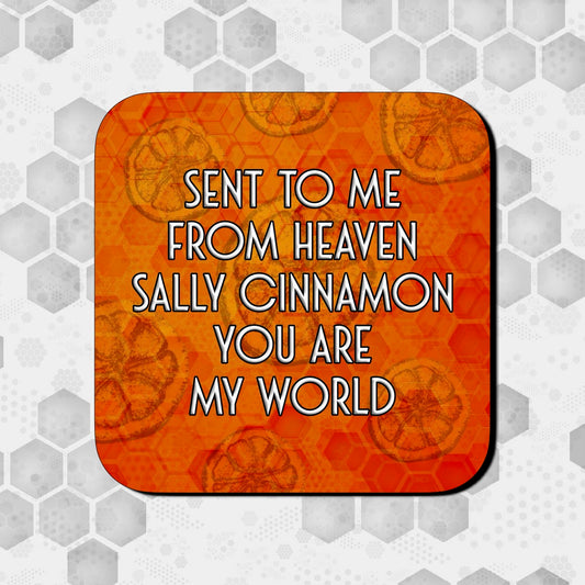 SALLY CINNAMON COASTER