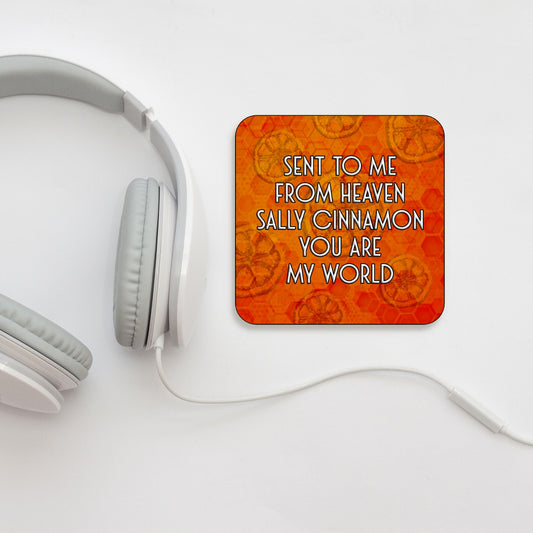 SALLY CINNAMON COASTER