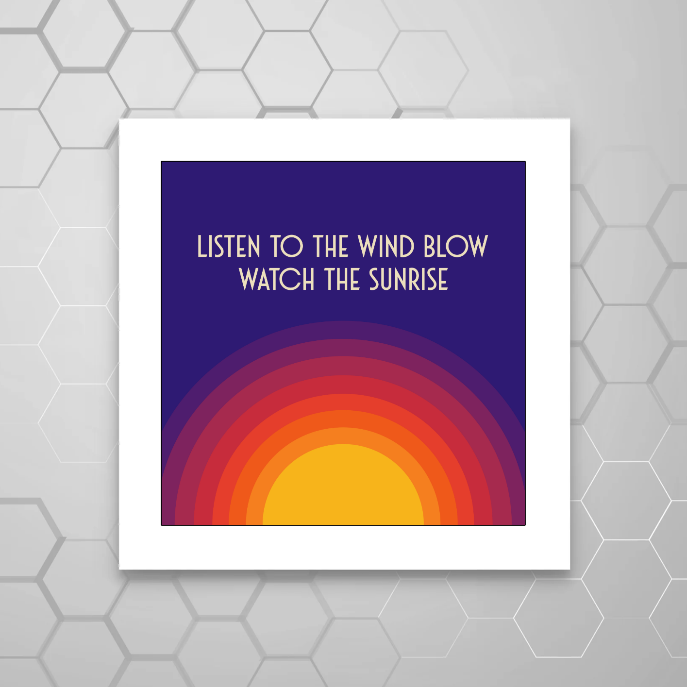 THE CHAIN FLEETWOOD MAC LYRIC PRINT