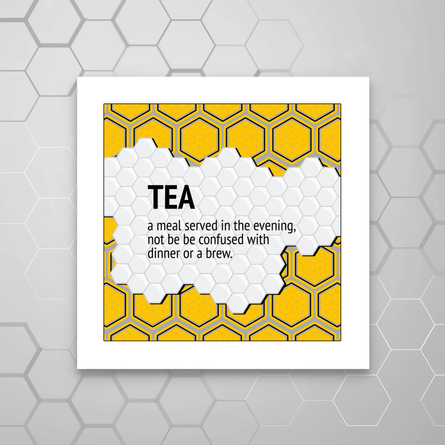 TEA FUNNY PRINT