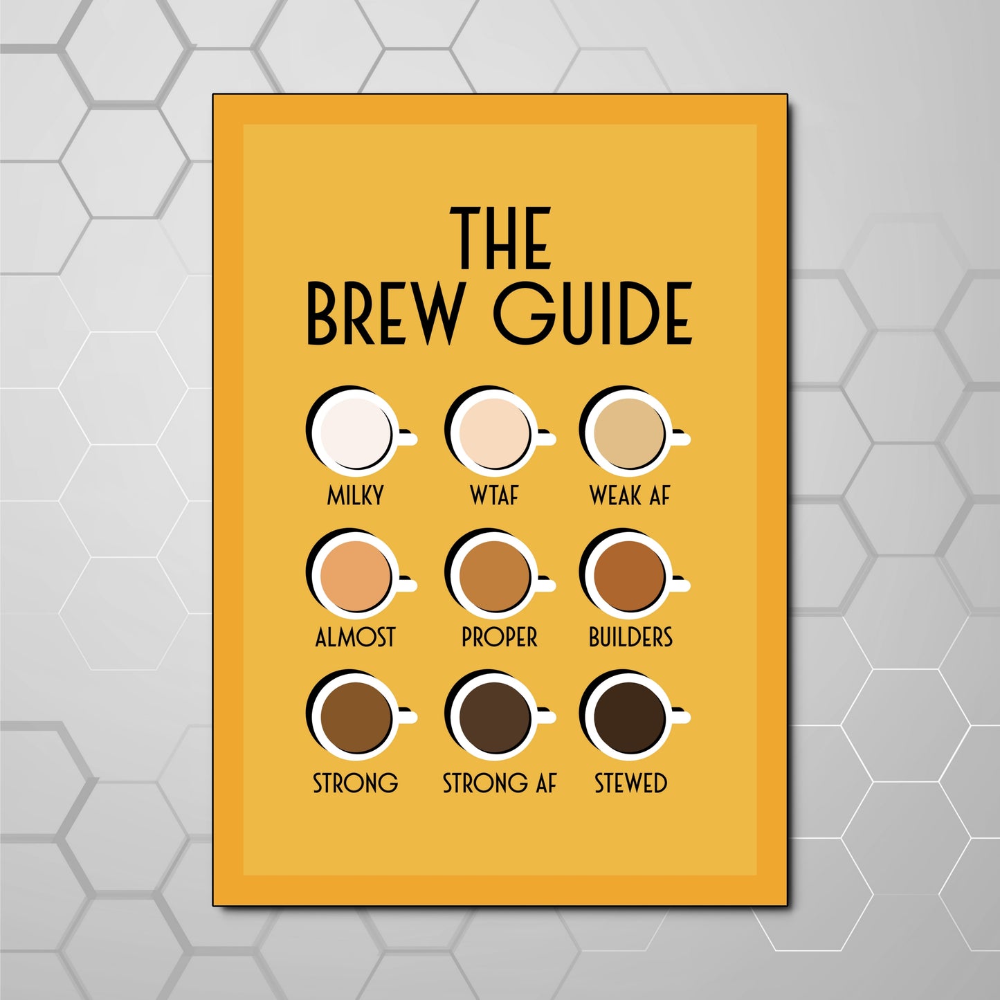 THE BREW GUIDE A4 PRINT