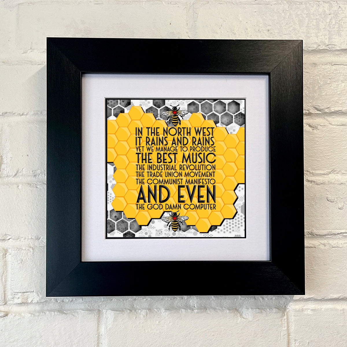 THE NORTH WEST FRAMED PRINT