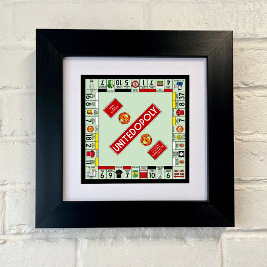 MANCHESTER UNITED FRAMED PRINT