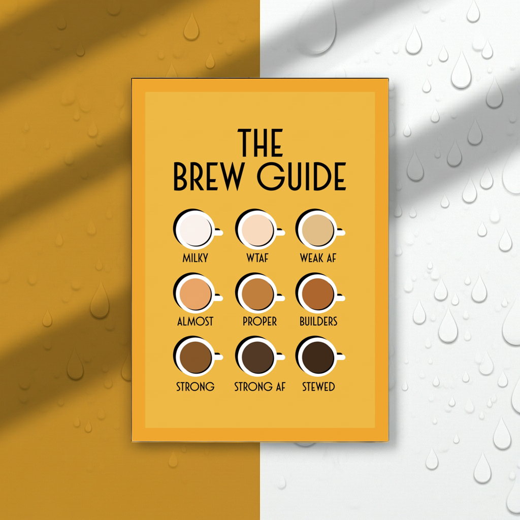 THE BREW GUIDE A4 PRINT
