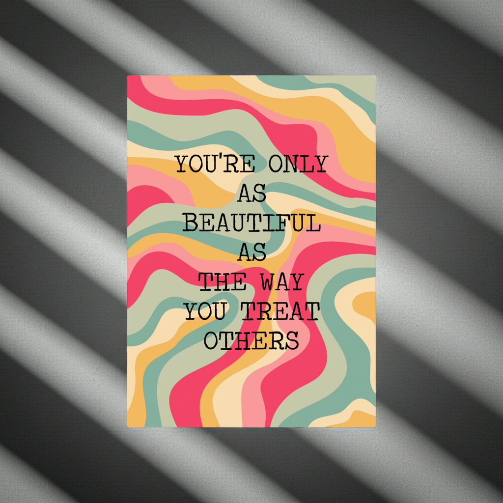 YOU'RE BEAUTIFUL A4 PRINT