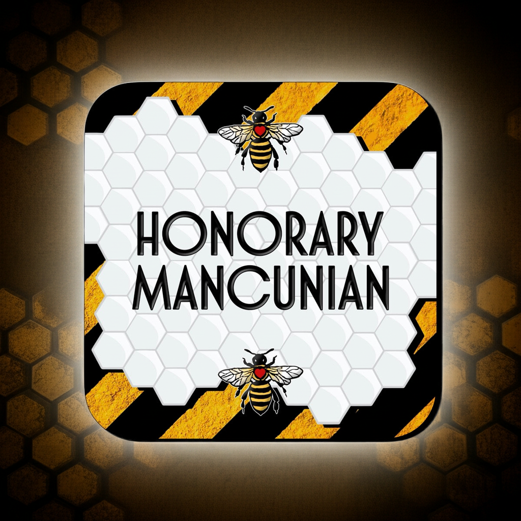 HONONARY MANCUNIAN COASTER