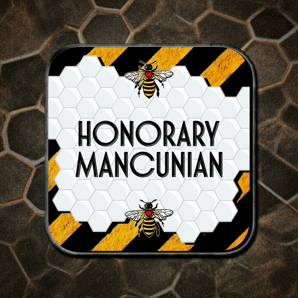 HONONARY MANCUNIAN COASTER