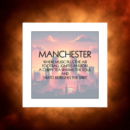 MANCHESTER QUOTE PRINT