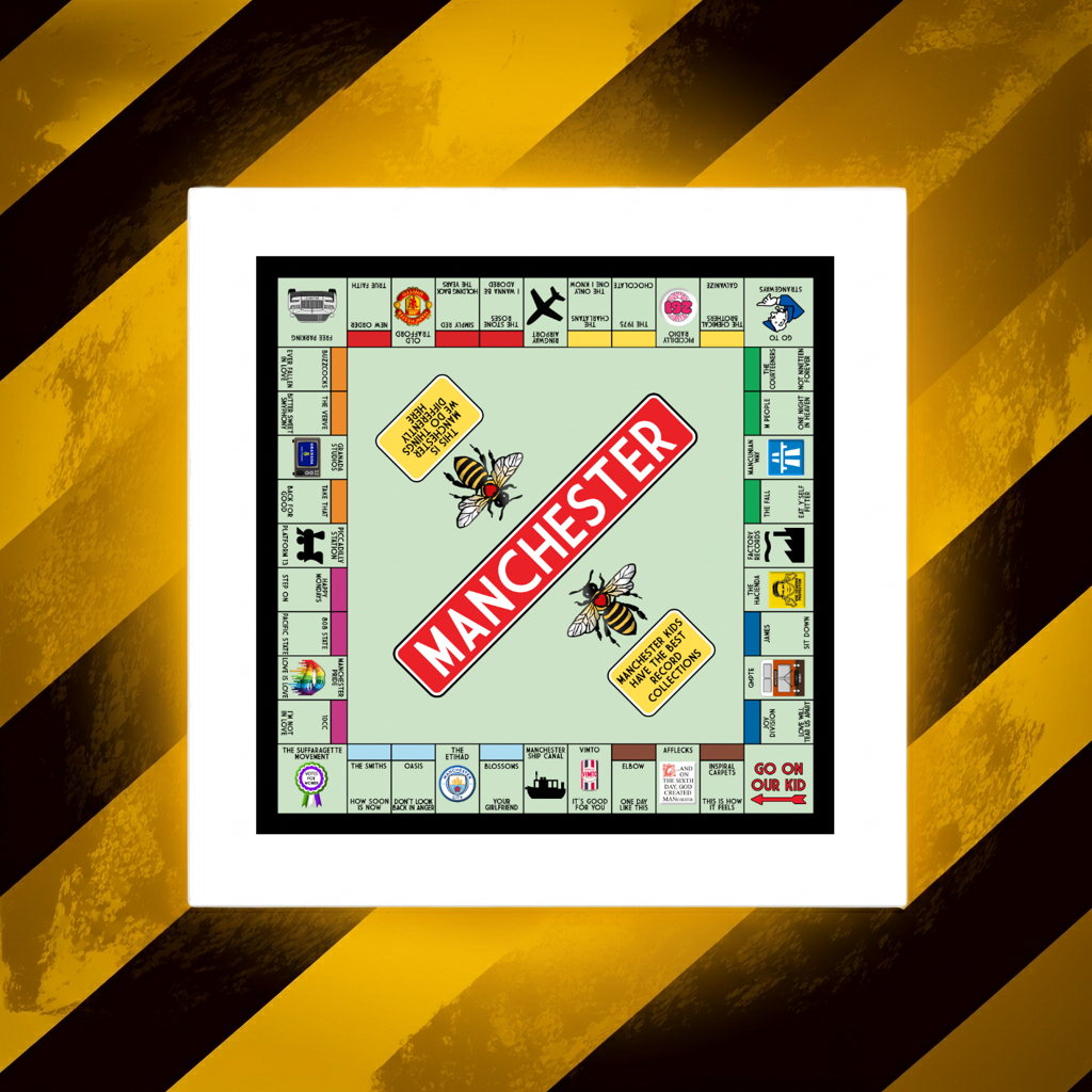Manchester Wall Art | Unique Manchester Gift