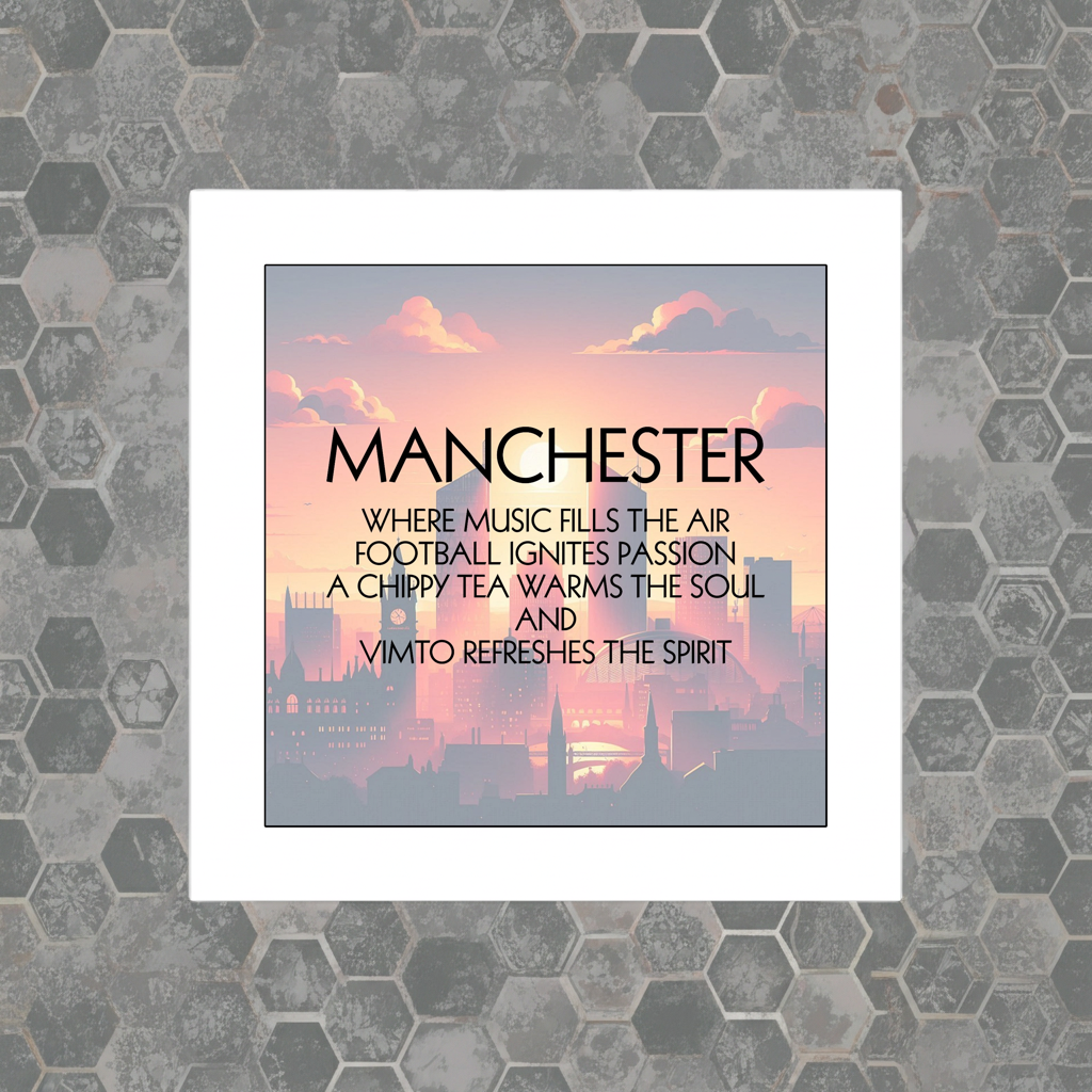 MANCHESTER QUOTE PRINT
