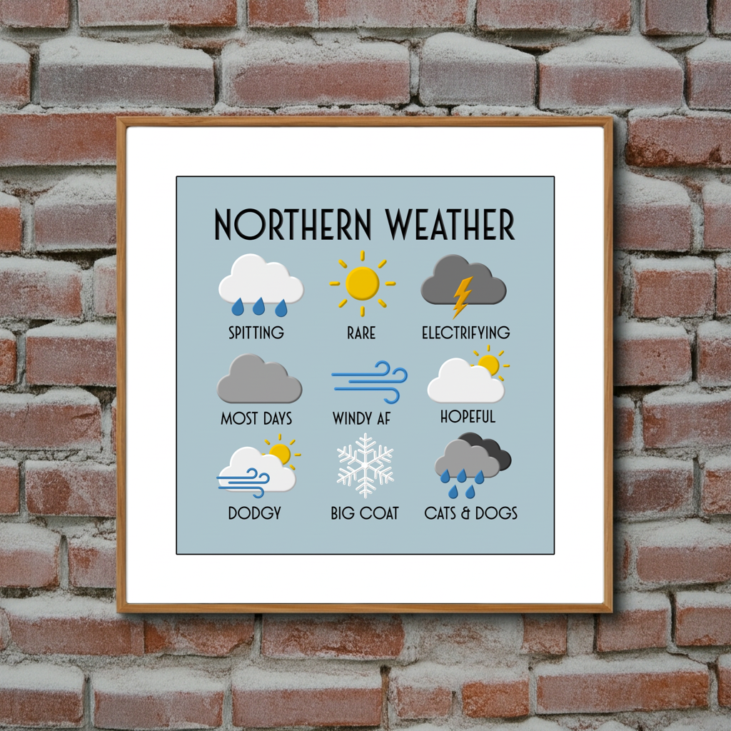NORTHERN WEATHER PRINT
