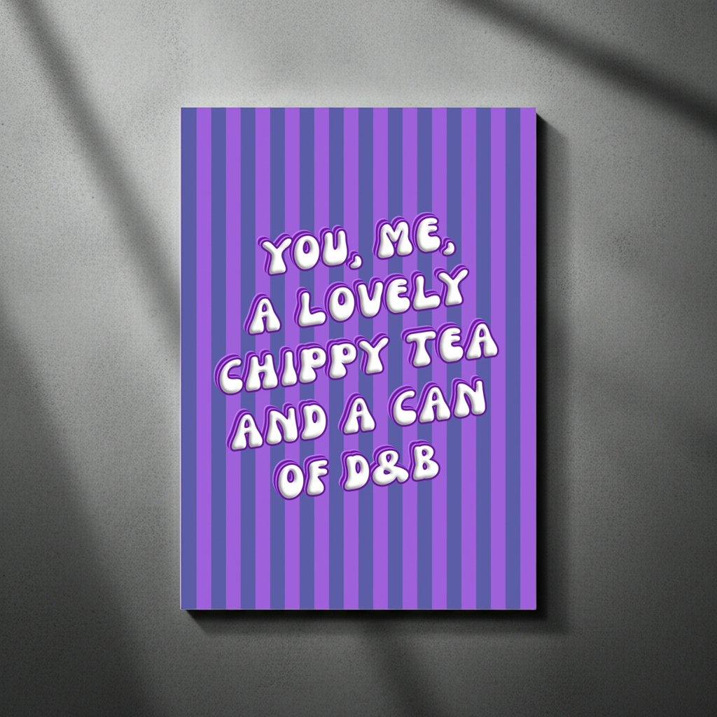 CHIPPY TEA A4 PRINT