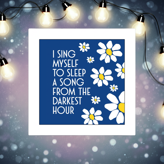SIT DOWN LYRICS PRINT