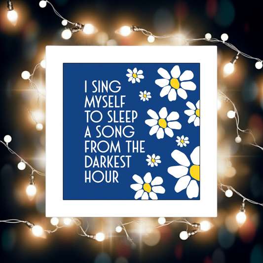 SIT DOWN LYRICS PRINT