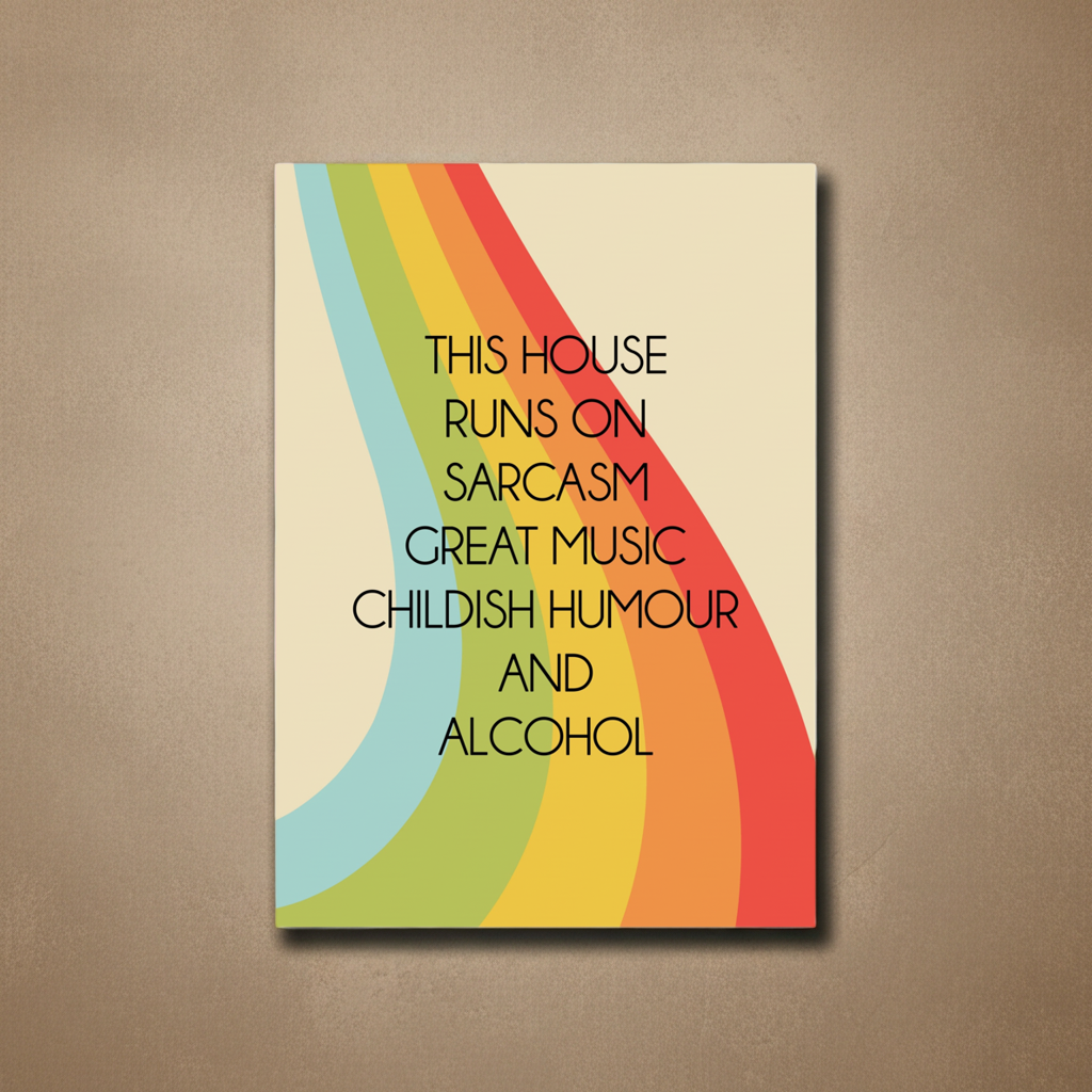 THIS HOUSE A4 PRINT